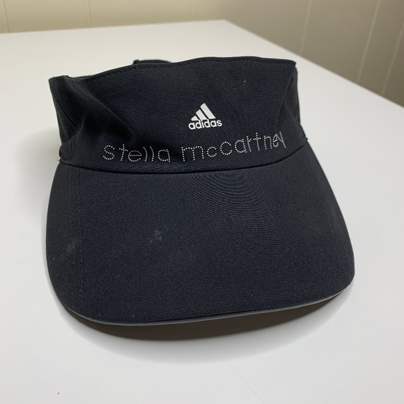 Adidas by Stella McCartney Accessories - Adidas x Stella McCartney Unisex Black Visor Hat